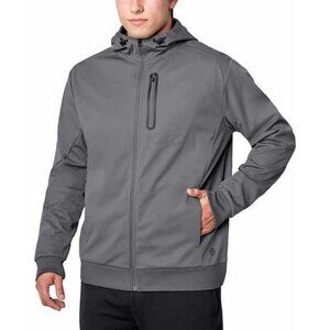 Mondetta Outdoor Project Gray Full Zip Hooded Jacket M